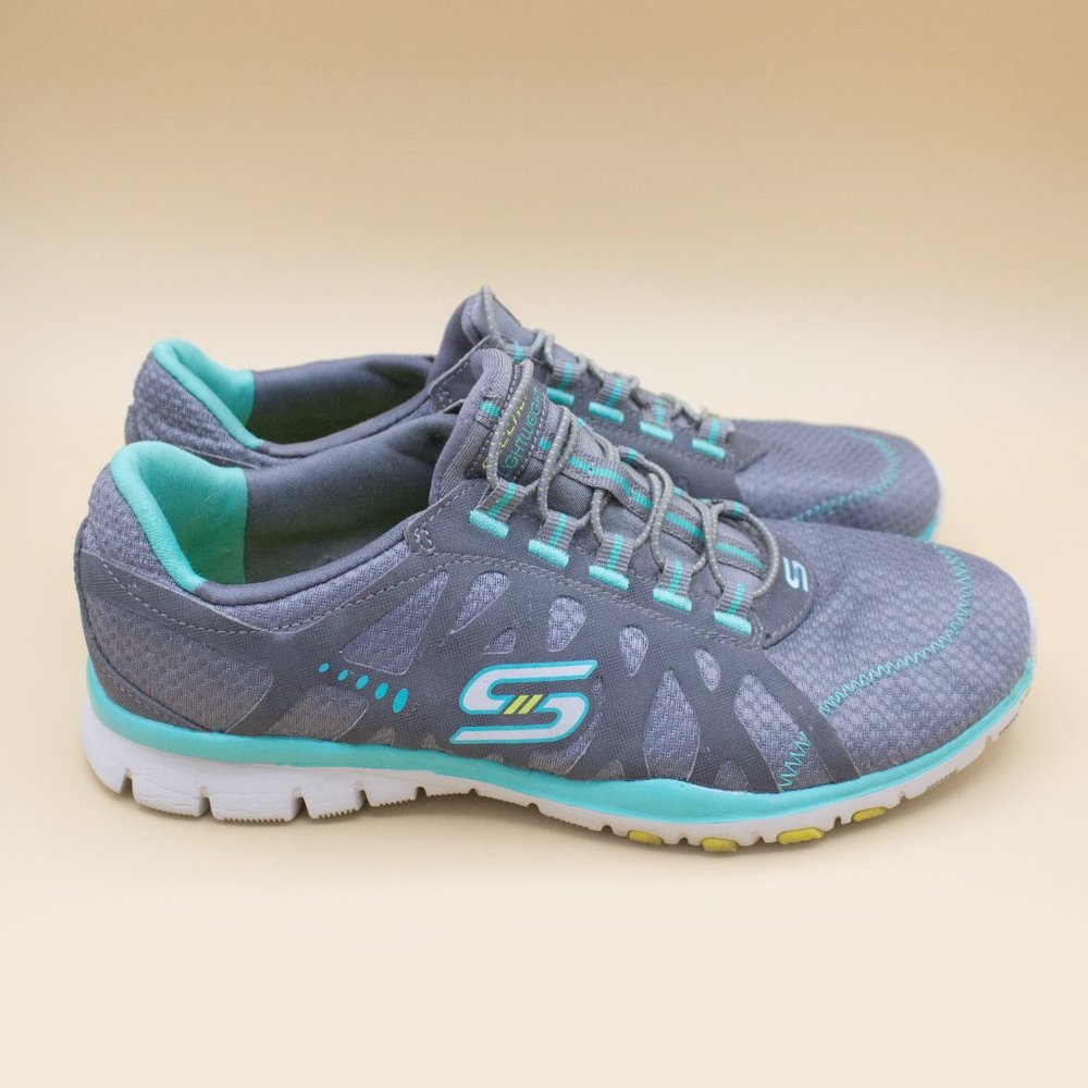 Skechers Hyped Lightweight Sneakers Women's Size 6.5 - Picture 3 of 7